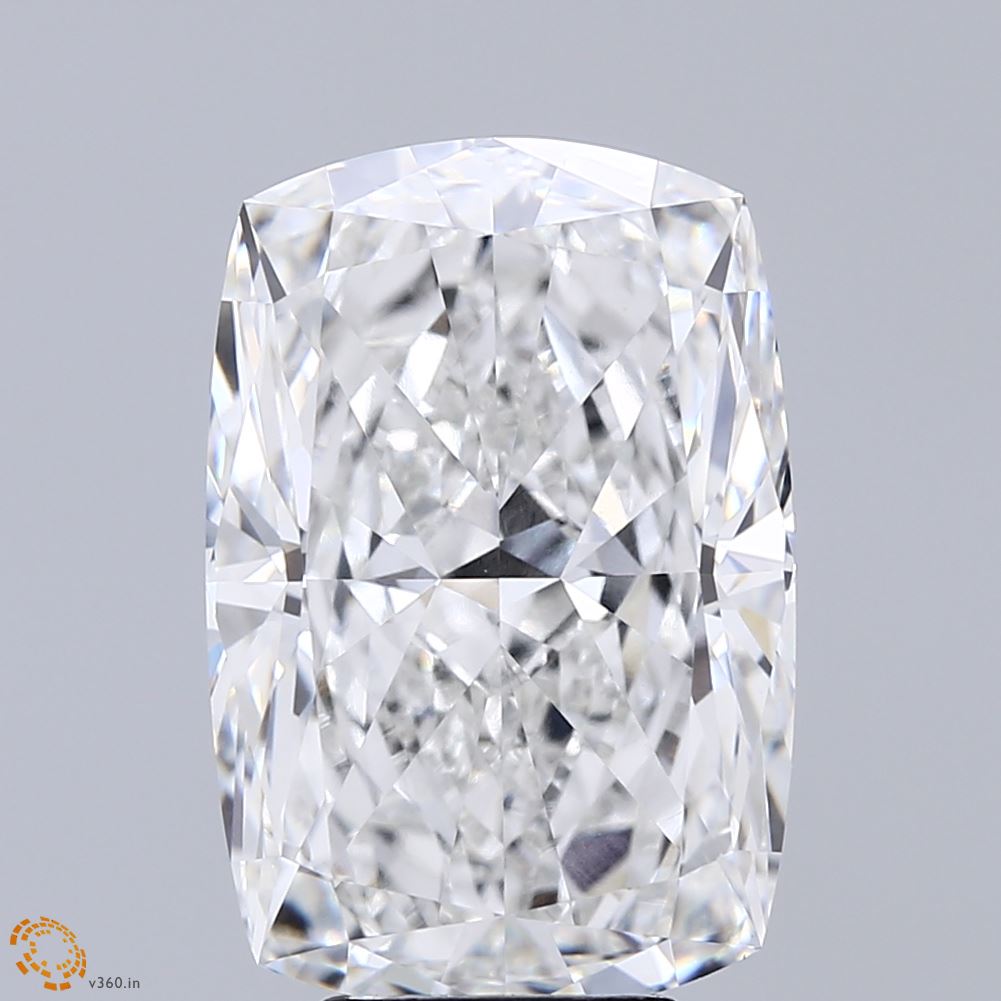 7.55ct Cushion F VVS2 Lab Created Diamond