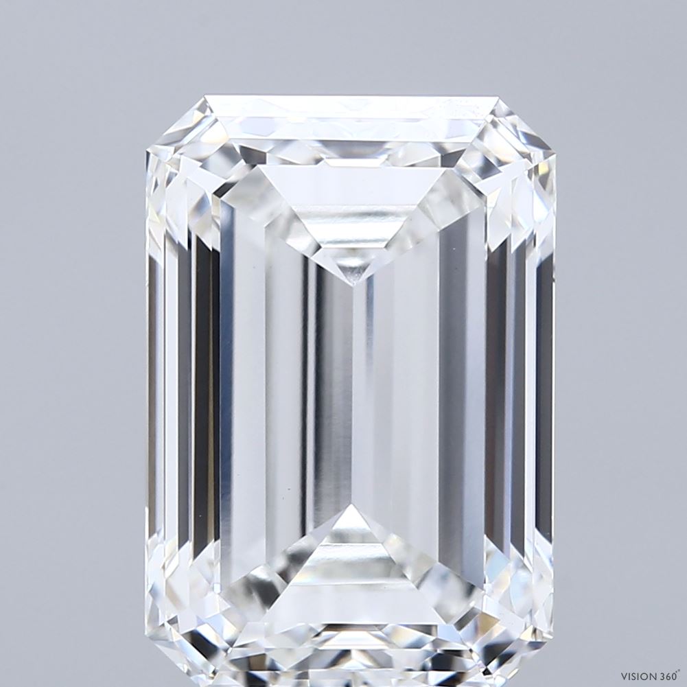 8.02ct Emerald F VVS2 Lab Created Diamond