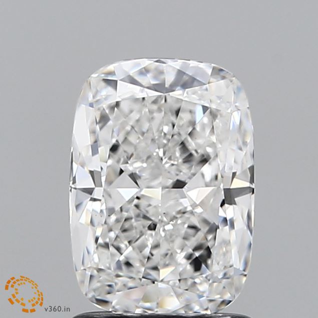 1.5ct Cushion F VS2 Lab Created Diamond
