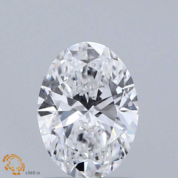 1.06ct Oval D VVS2 Lab Created Diamond