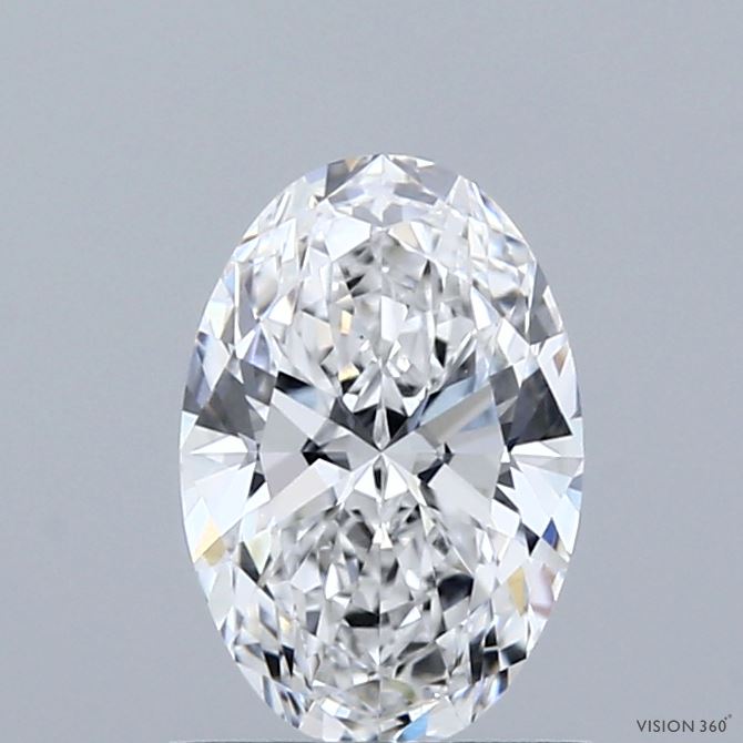 1.09ct Oval D VS1 Lab Created Diamond