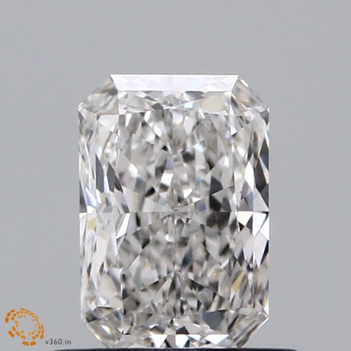 0.73ct Radiant F VVS2 Lab Created Diamond