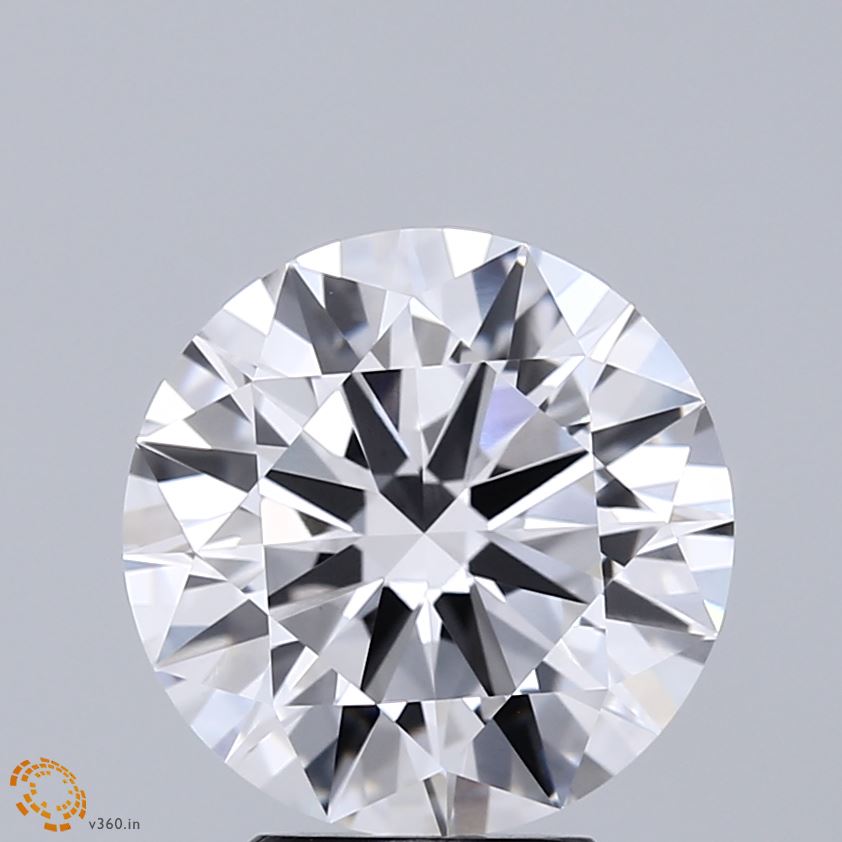 3.5ct Round E VVS2 Lab Created Diamond