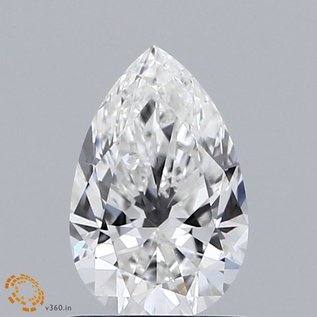 0.92ct Pear E VS1 Lab Created Diamond