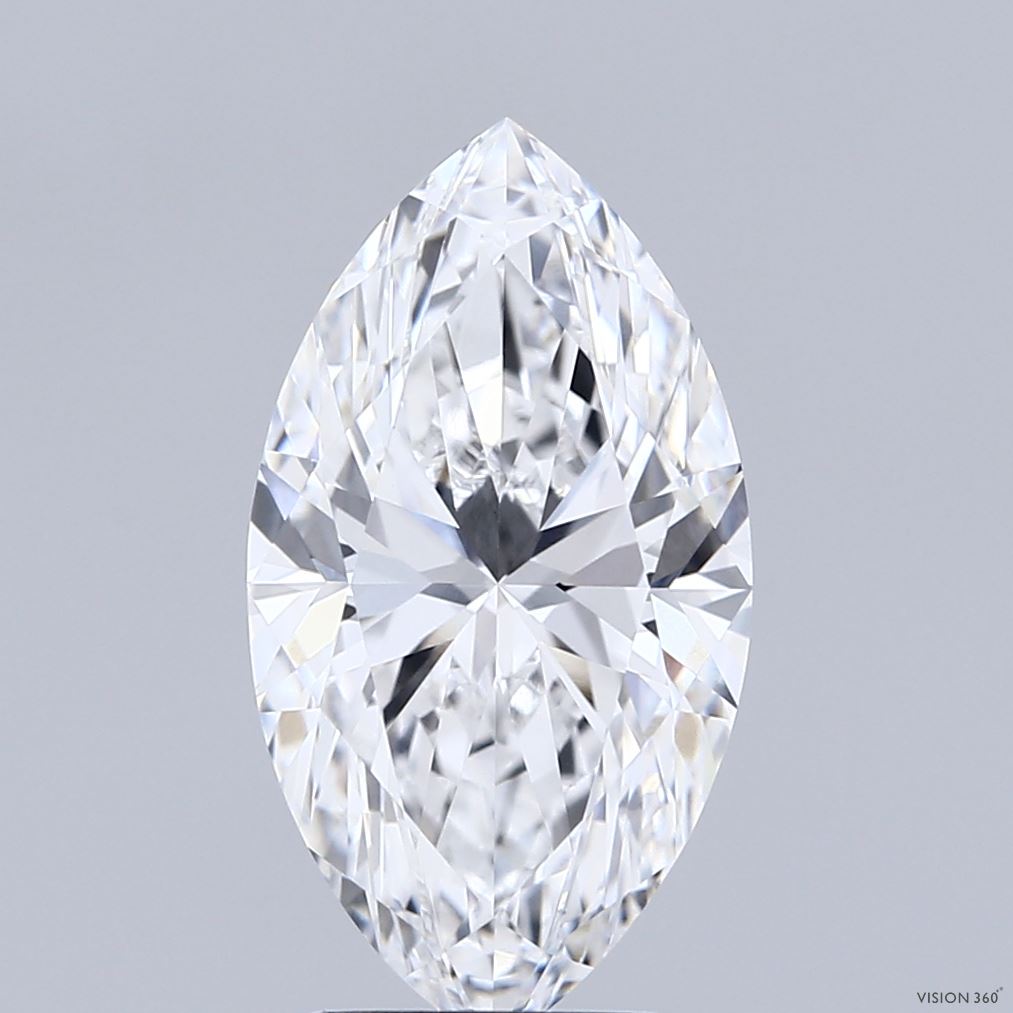 3.15ct Marquise D VVS2 Lab Created Diamond
