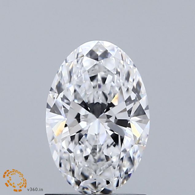 1.01ct Oval E VVS1 Lab Created Diamond