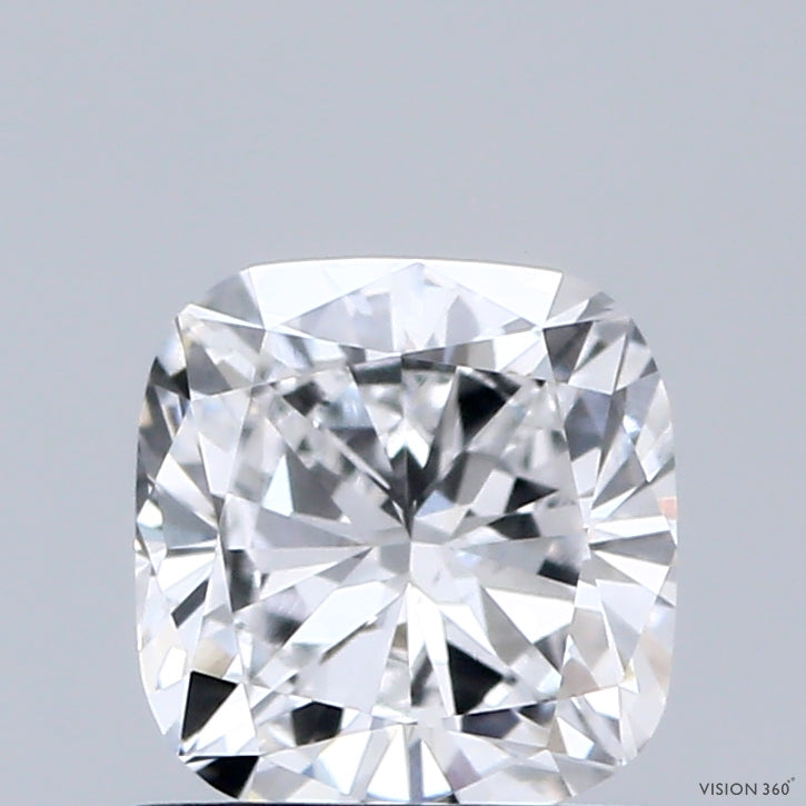 0.96ct Cushion D VVS2 Lab Created Diamond