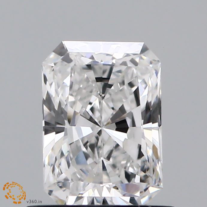 0.79ct Radiant E VS1 Lab Created Diamond
