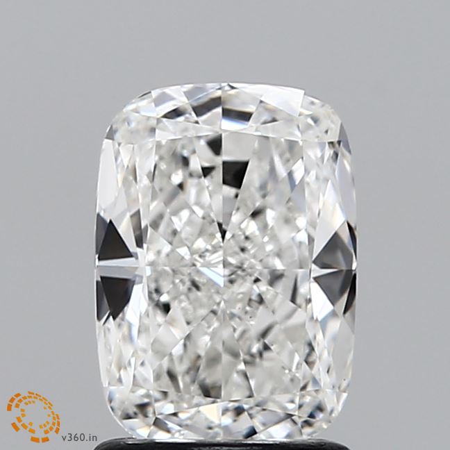 1.51ct Cushion F VS1 Lab Created Diamond