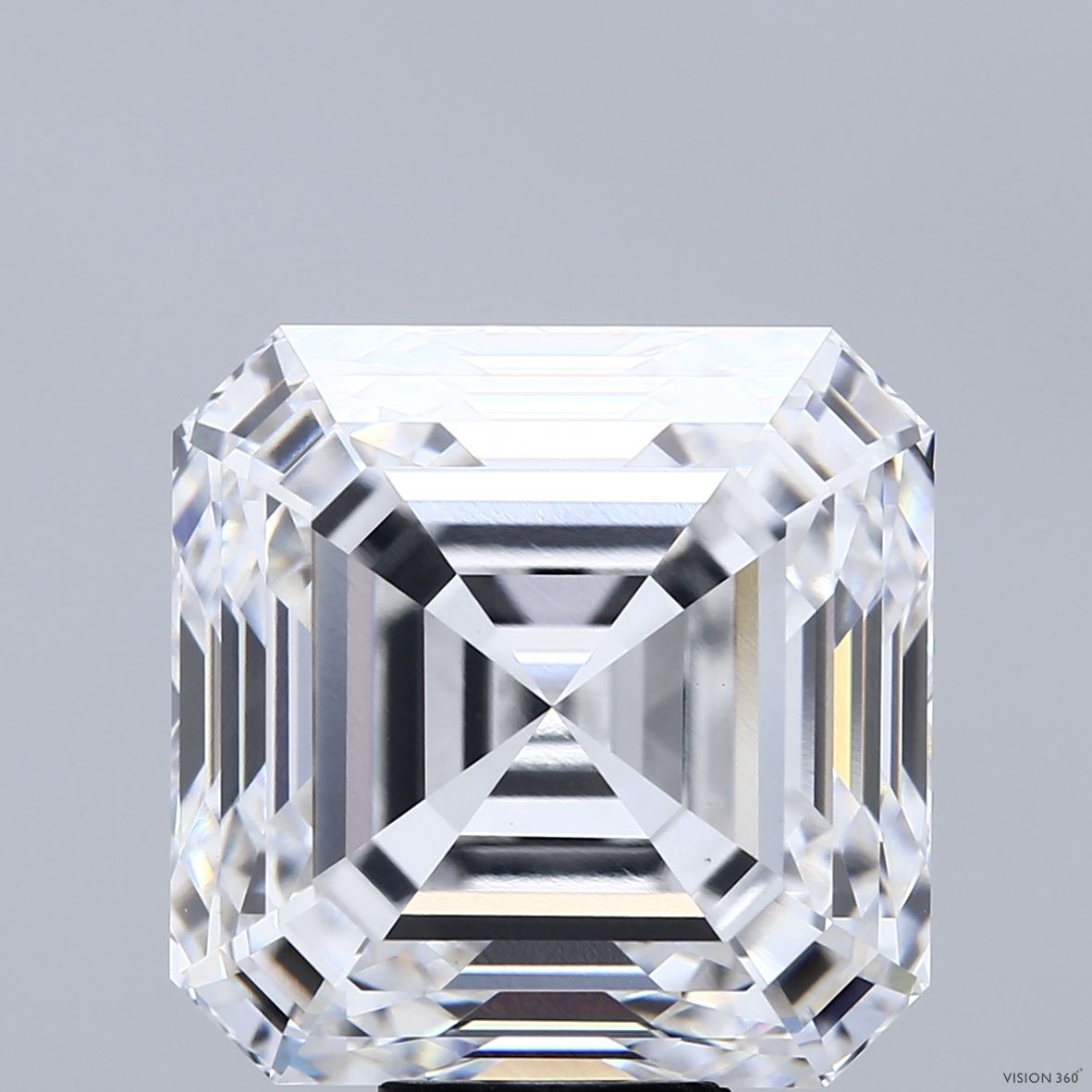 13.6ct Asscher E VS1 Lab Created Diamond