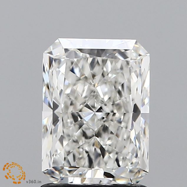 1.56ct Radiant F VS1 Lab Created Diamond