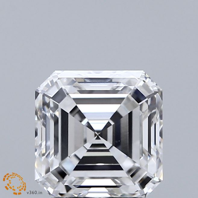 2.04ct Asscher F VVS2 Lab Created Diamond