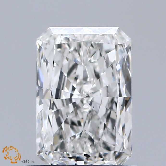 0.81ct Radiant E VS2 Lab Created Diamond