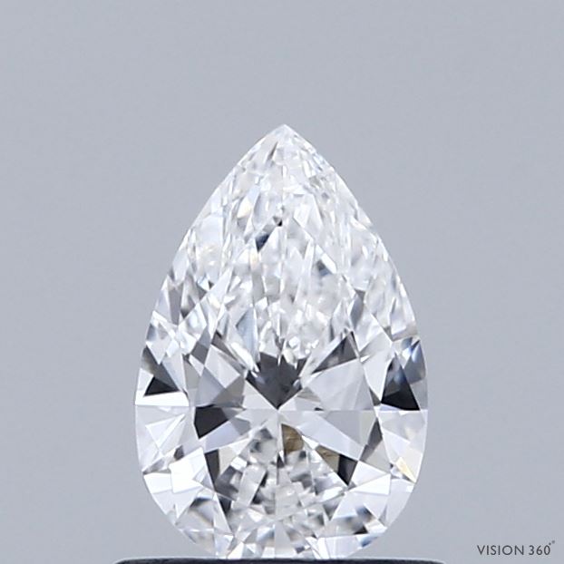 0.62ct Pear E VVS2 Lab Created Diamond