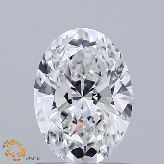 1ct Oval E VVS2 Lab Created Diamond