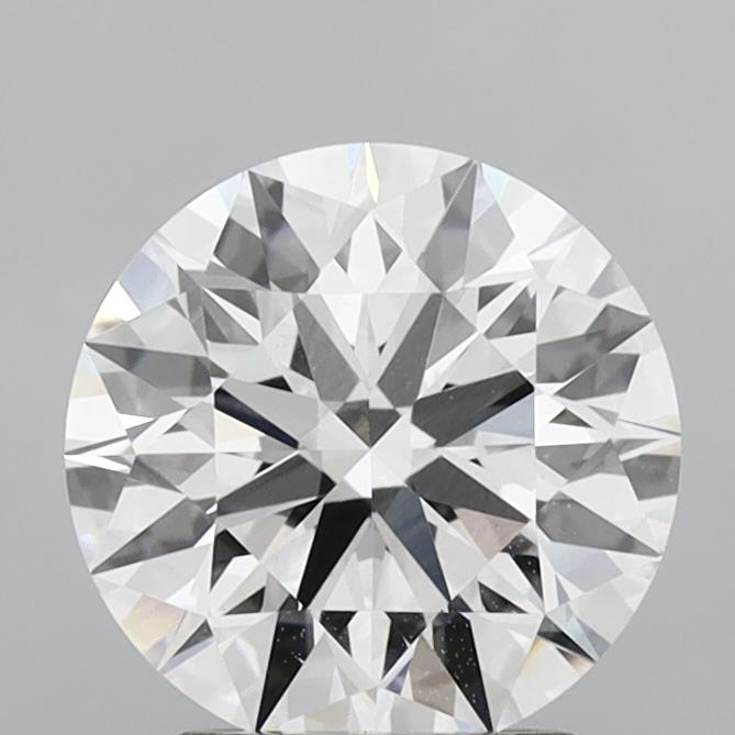 2.89ct Round E VVS2 Lab Created Diamond