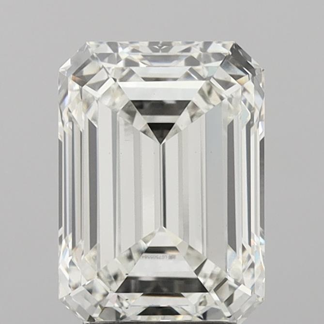 3.08ct Emerald H VS1 Lab Created Diamond