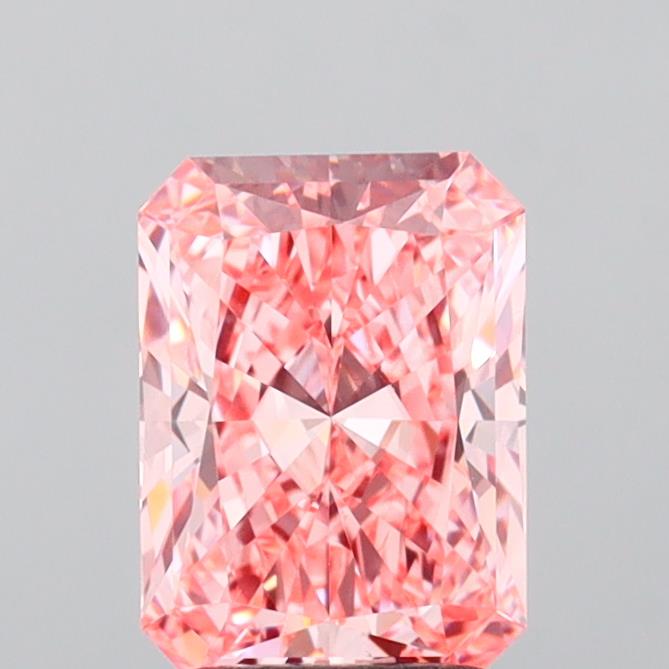 2ct Radiant  VS1 Lab Created Diamond