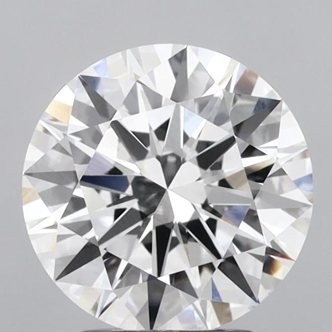 2.76ct Round D VVS2 Lab Created Diamond