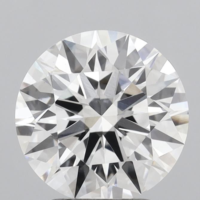 2.81ct Round E VVS2 Lab Created Diamond
