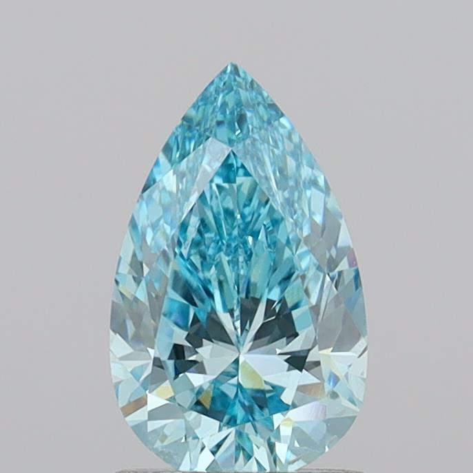 1.37ct Pear  VVS2 Lab Created Diamond
