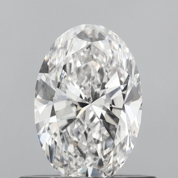 0.67ct Oval D VVS2 Lab Created Diamond