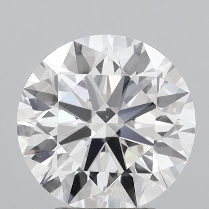 2.81ct Round E VVS2 Lab Created Diamond
