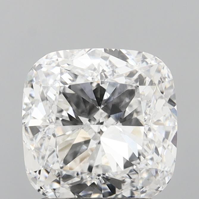2.52ct Cushion D VVS1 Lab Created Diamond