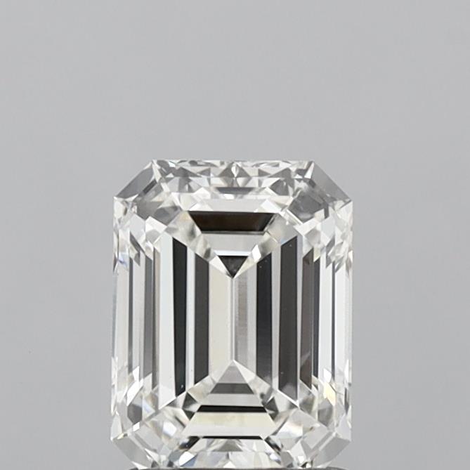 1.42ct Emerald G VS2 Lab Created Diamond