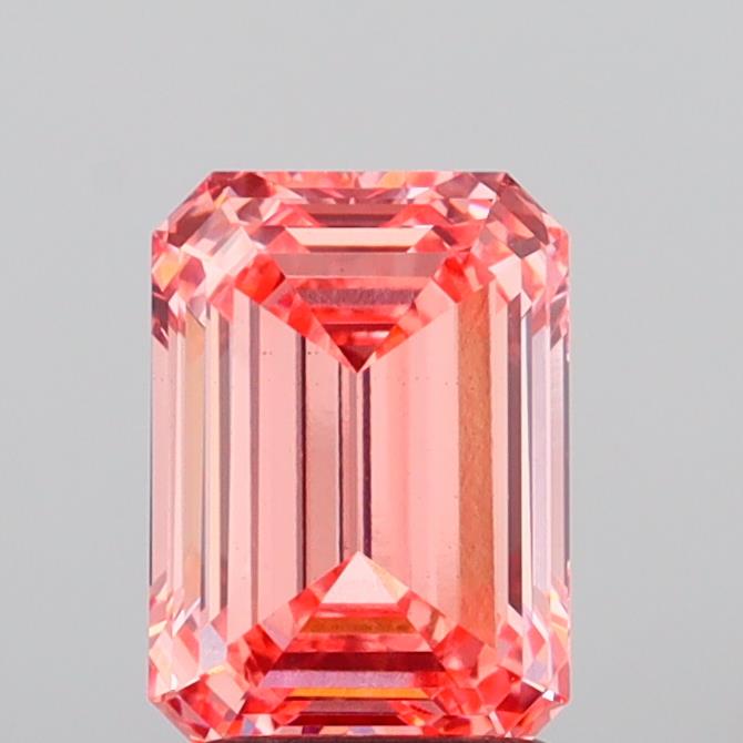 2.02ct Emerald  VS1 Lab Created Diamond