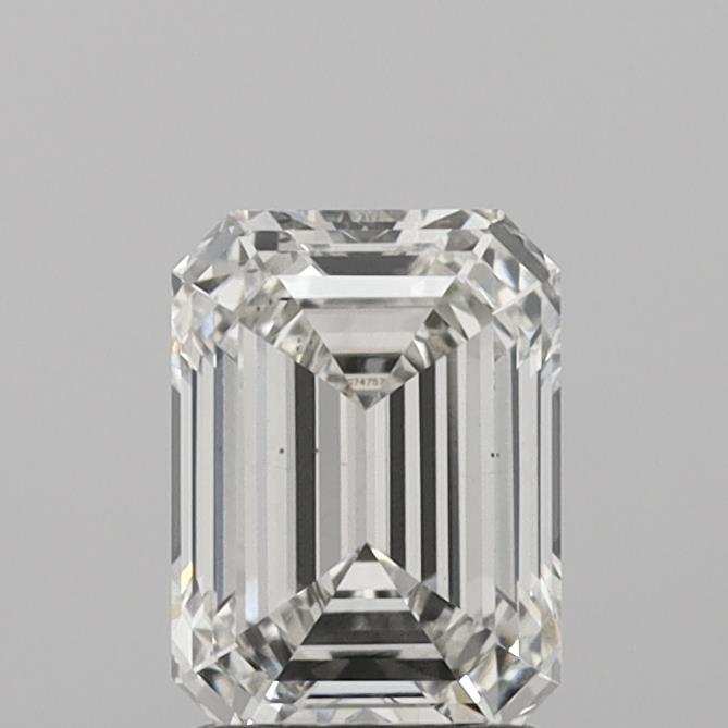 1.71ct Emerald G VS2 Lab Created Diamond