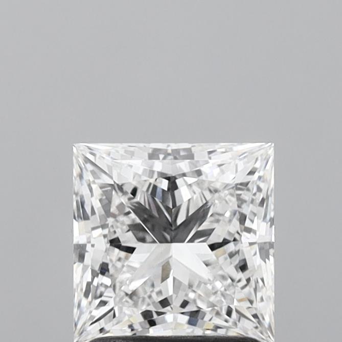 1.55ct Princess D VVS2 Lab Created Diamond
