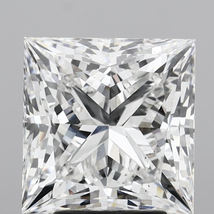 4.65ct Princess E VS2 Lab Created Diamond