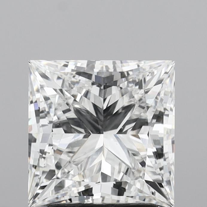 3.05ct Princess E VVS2 Lab Created Diamond