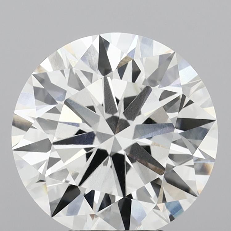 4.69ct Round G VVS2 Lab Created Diamond