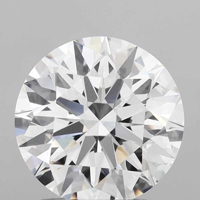 3.06ct Round E VVS2 Lab Created Diamond