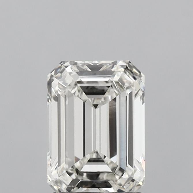 1.47ct Emerald G VVS2 Lab Created Diamond