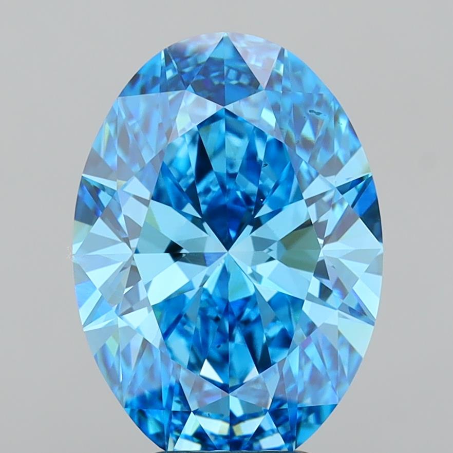 5.07ct Oval  VS1 Lab Created Diamond