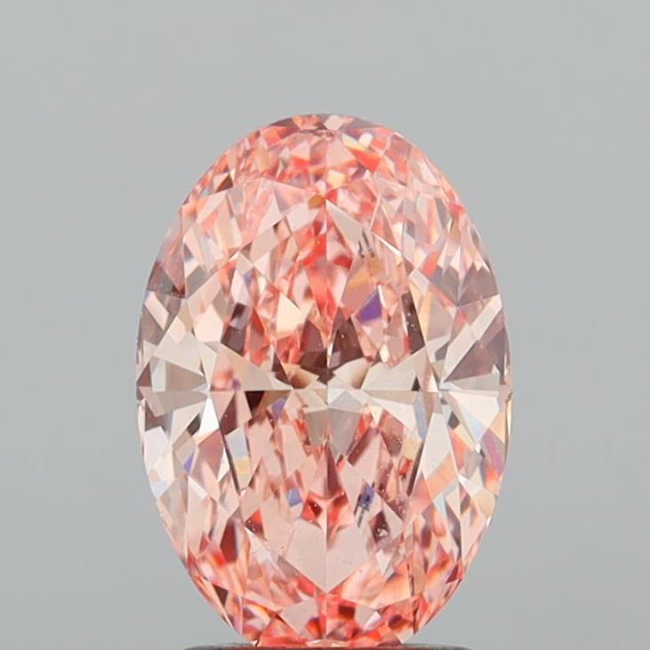 2.06ct Oval  VVS2 Lab Created Diamond