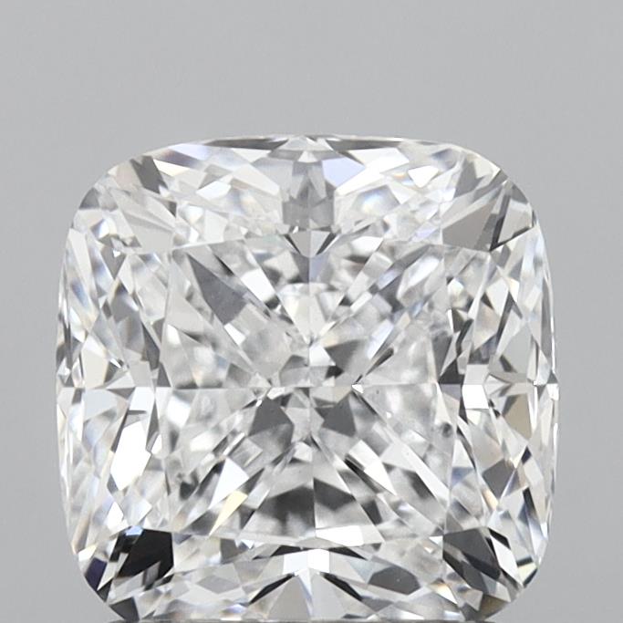 2.04ct Cushion D VVS2 Lab Created Diamond