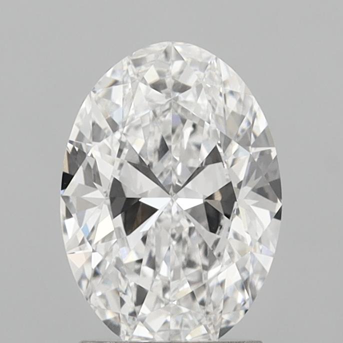 2ct Oval D VVS2 Lab Created Diamond