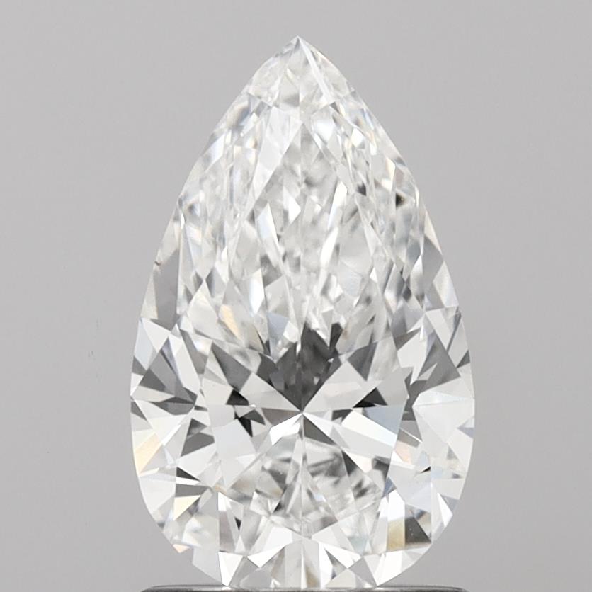 1.24ct Pear D VVS1 Lab Created Diamond