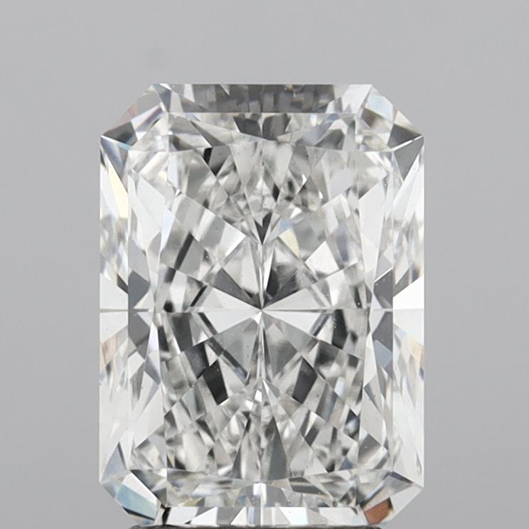 3.21ct Radiant F VS1 Lab Created Diamond