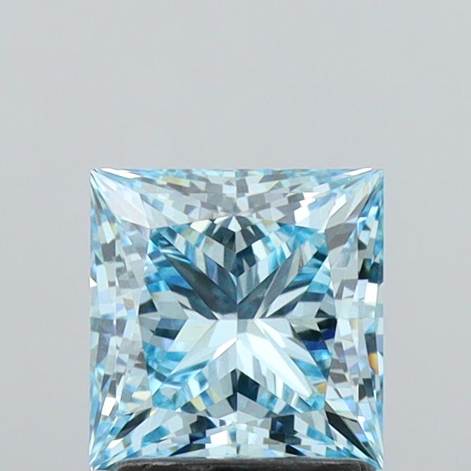 1.78ct Princess  VVS2 Lab Created Diamond