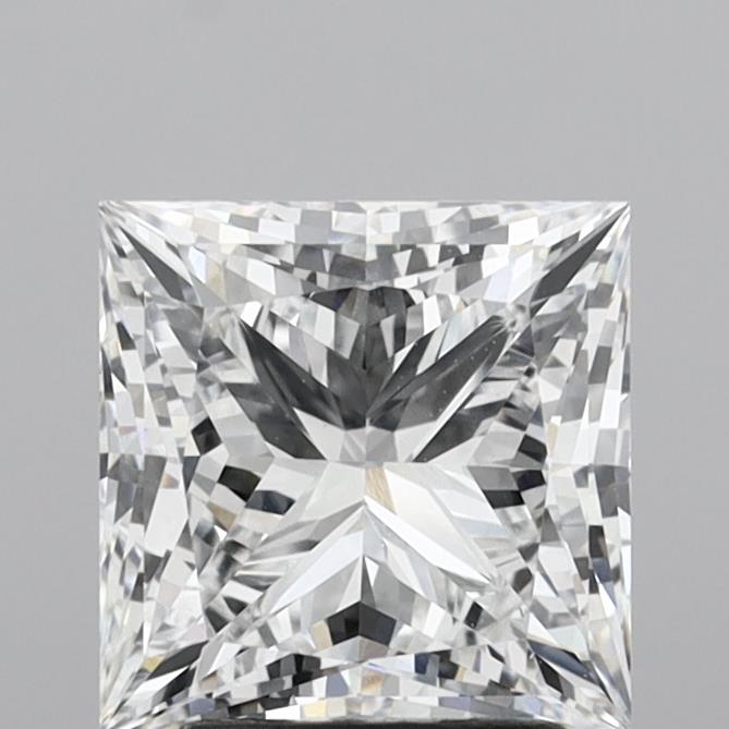 3.09ct Princess E VVS2 Lab Created Diamond