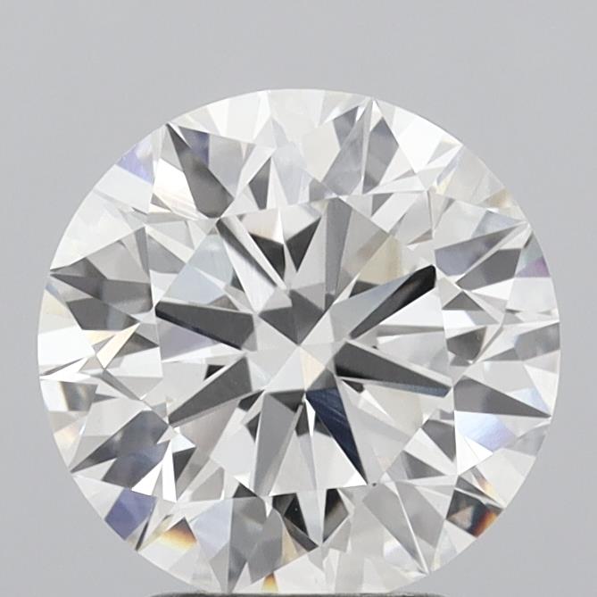 2.97ct Round G VVS2 Lab Created Diamond