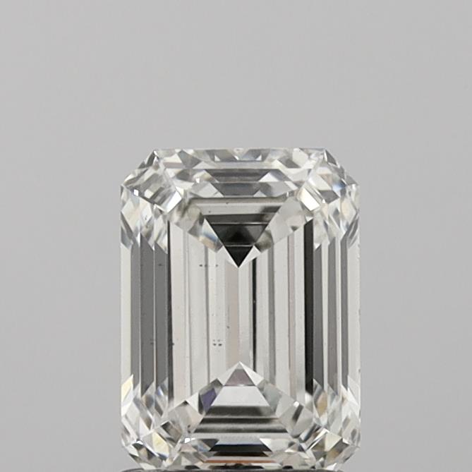 1.53ct Emerald H VS2 Lab Created Diamond