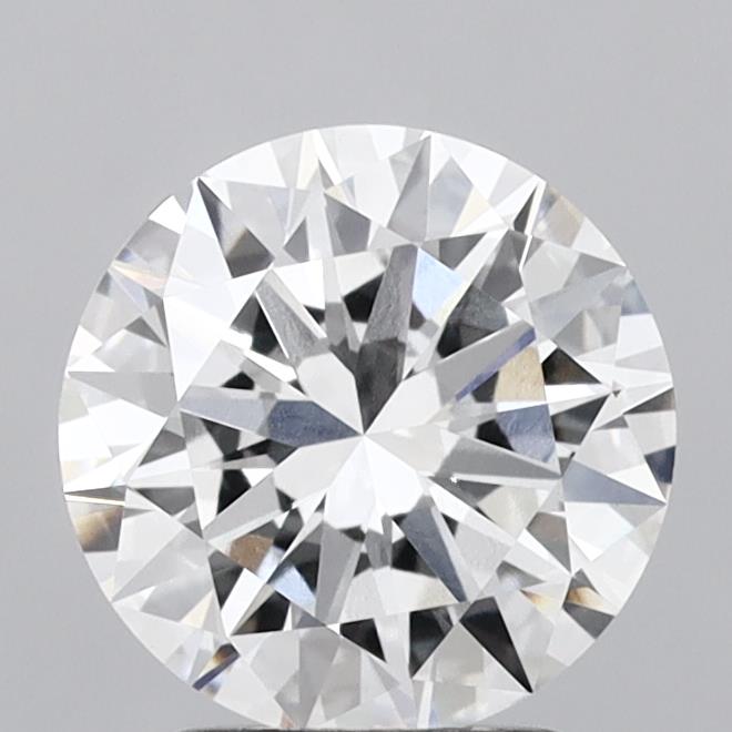 2.61ct Round E VVS2 Lab Created Diamond