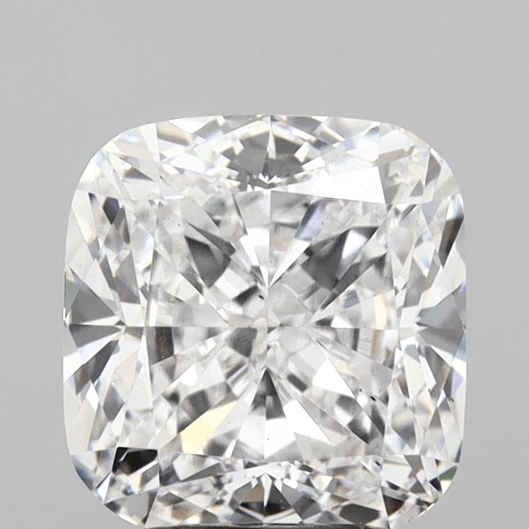 3.04ct Cushion D VS2 Lab Created Diamond