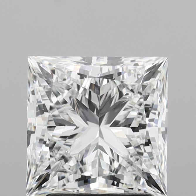 2.97ct Princess E VS1 Lab Created Diamond